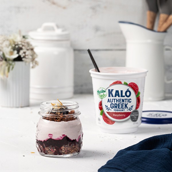 Meadow Fresh Kalo Raspberry Breakfast Parfait NZ | Meadow Fresh