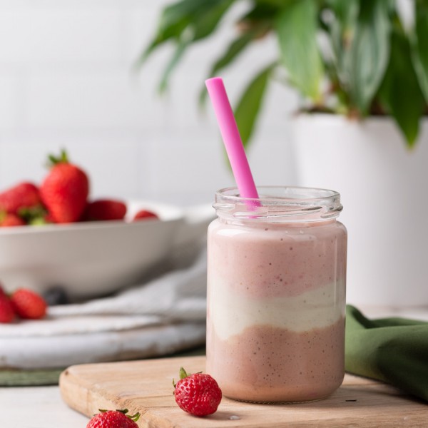 Neopolitan Layered Smoothie NZ | Meadow Fresh