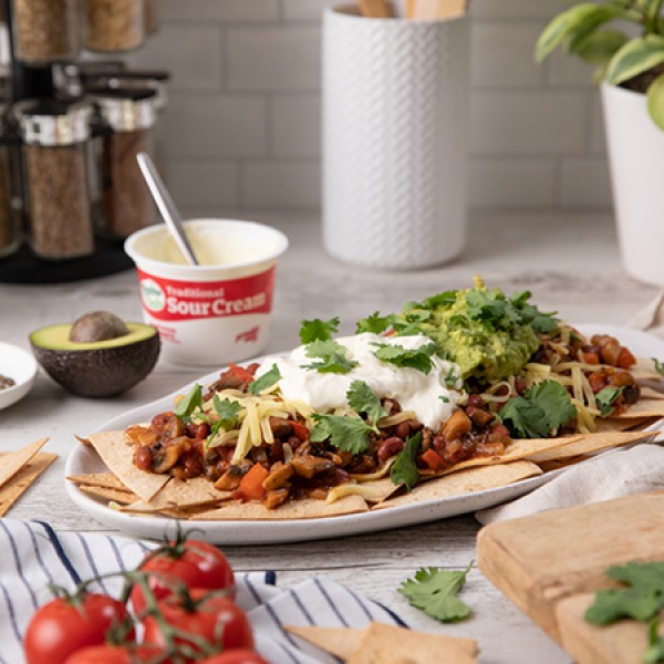 Vegetarian Nachos | Meadow Fresh