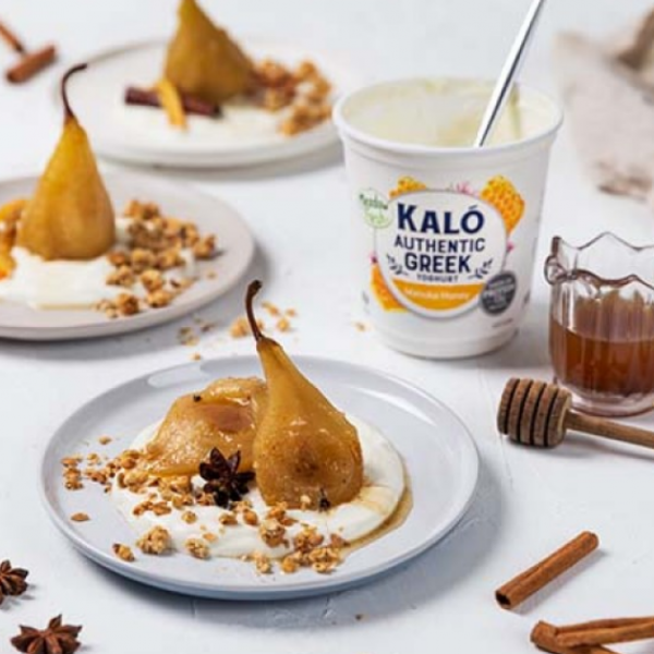 Poached Pears NZ | Meadow Fresh