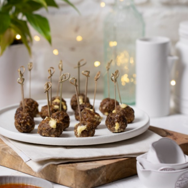 Cream Cheese Stuffed Meatballs NZ | Meadow Fresh
