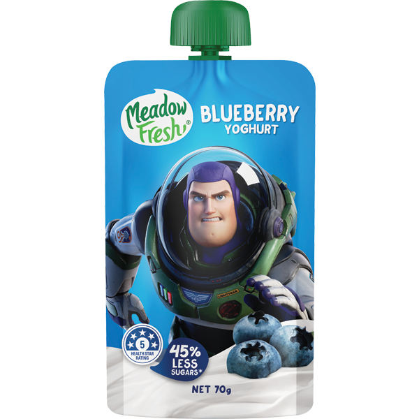 Blueberry Yoghurt Pouch Meadow Fresh